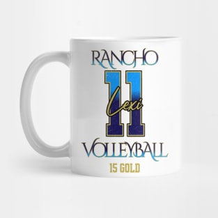 Lexi #11 Rancho VB (15 Gold) - White Mug